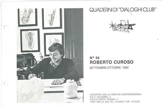 Quaderni di "Dialoghi Club". N. 54: Roberto Curoso - Bruno Pozzato - copertina
