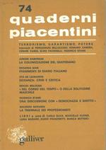 Quaderni piacentini. Anno xix, n. 74, aprile 1980