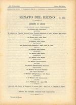 Riforma del consiglio nazionale delle corporazioni. Disegno di legge Bottai, Mussolini, Grandi, De Bono e altri. Legato Relazione dell'ufficio centrale