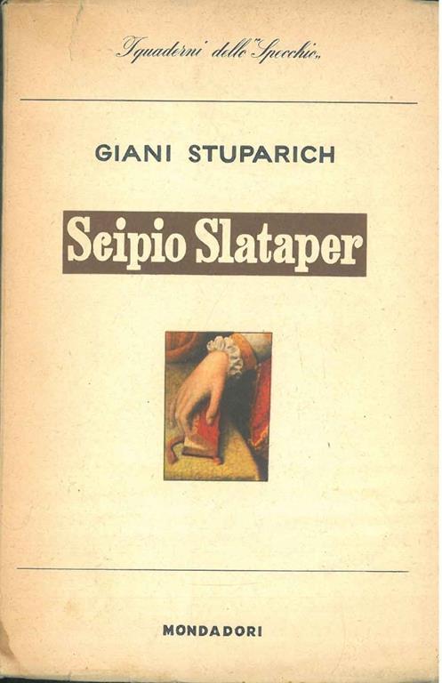 Scipio Slataper - Giani Stuparich - copertina