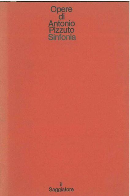 Sinfonia - Antonio Pizzuto - copertina