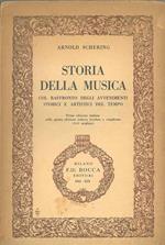 Storia della musica col raffronto degli avvenimenti storici e artistici del tempo italiana sulla quarta edizione tedesca riveduta e completata