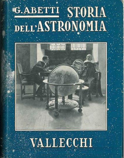 Storia dell'astronomia - Giorgio Abetti - copertina