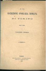 Su una iscrizione onoraria romana di Torino
