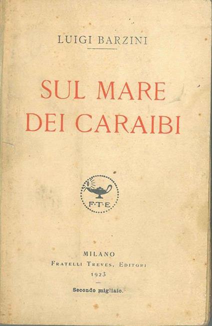 Sul mare dei Caraibi - Luigi Barzini - copertina