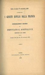 Sulla circolare 27 settembre 1880 concernente i gesuiti espulsi dalla Francia. Interrogazione e discorsi... pronunziati alla camera... Copia autografata