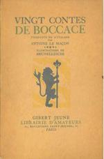 Vingt contes de Boccace traduits de l'italien par Antoine le Maçon. Illustrations de Brunelleschi