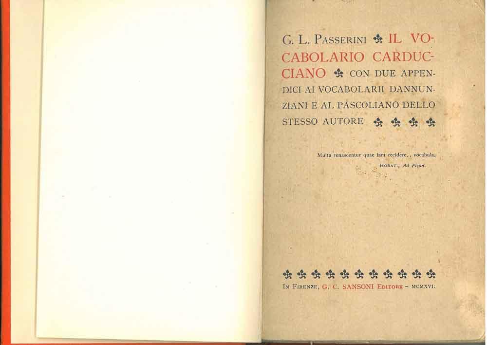 STUDIO BIBLIOGRAFICO ORFEO LIBRERIA ANTIQUARIA S.A.S.