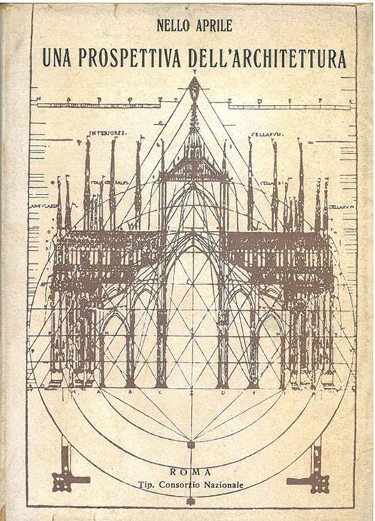 Una prospettiva dell'architettura - Nello Aprile - copertina
