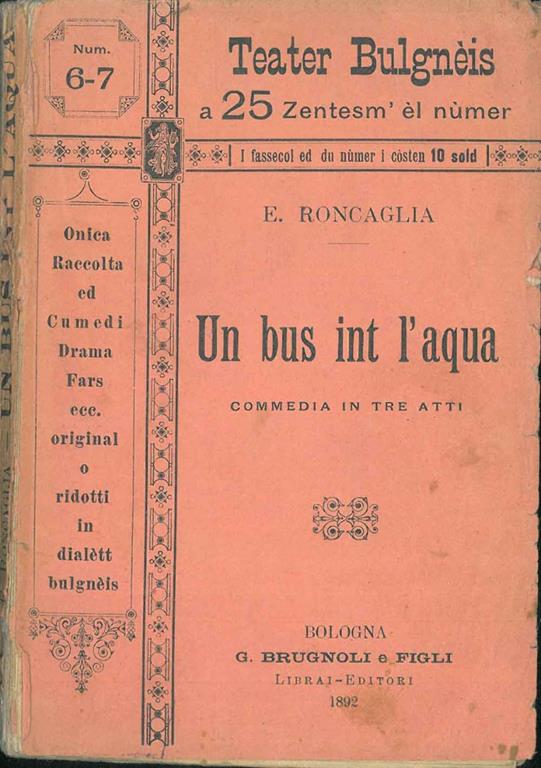 STUDIO BIBLIOGRAFICO ORFEO LIBRERIA ANTIQUARIA S.A.S.