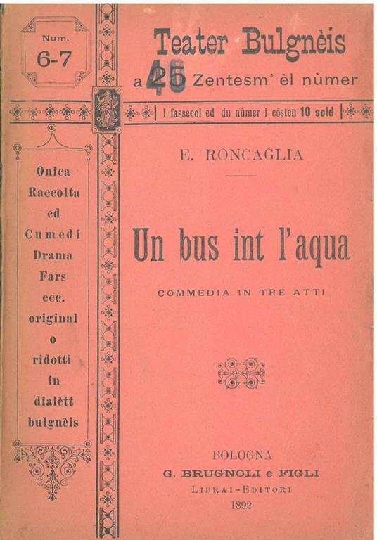 STUDIO BIBLIOGRAFICO ORFEO LIBRERIA ANTIQUARIA S.A.S.