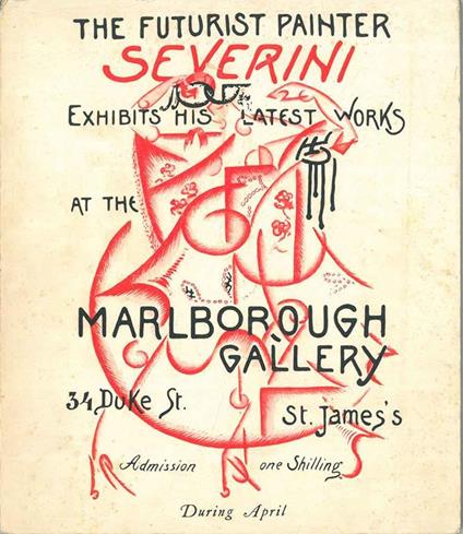 The futurist painter Severini - copertina