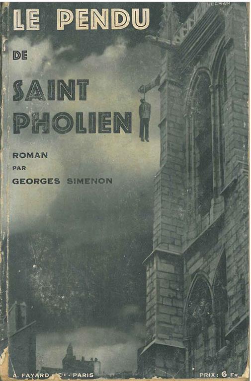 Le pendu de Saint Pholien. Roman Inédit - Georges Simenon - copertina