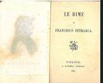 Le rime di Francesco Petrarca