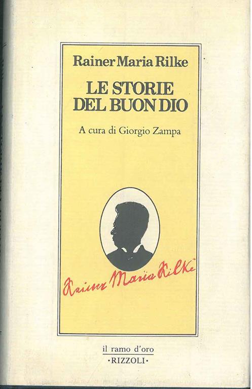 Le storie del buon Dio. A cura di G. Zampa - Rainer M. Rilke - copertina