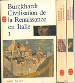 La civilisation de la Renaissance en Italie. Essai Traduction de H. Schmitt Prefazione di R. Klein