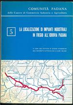 La localizzazione di impianti industriali in fregio all'idrovia padana