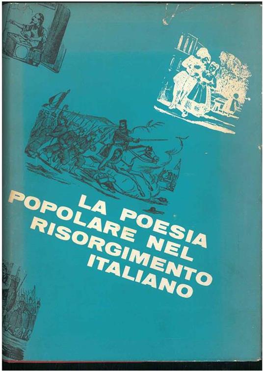La poesia popolare nel risorgimento italiano - copertina
