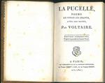 La Pucelle, poeme en vingt-un chants, avec les notes, par Voltaire. Edition stereotype, d'après le procédé de Firmin Didot
