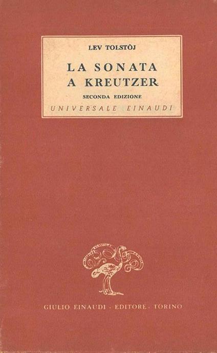La sonata a Kreutzer. Seconda edizione - Lev Tolstoj - copertina