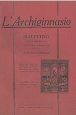 L' Archiginnasio. Bullettino della biblioteca comunale di Bologna. Anno XXII-1927, annata completa