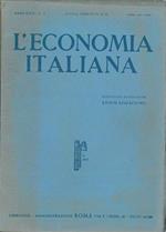 L' economia italiana. Rassegna mensile fascista di politica ed economia corporativa. Anno XXIV, n. 4, aprile 1939 Direttore Luigi Lojacono