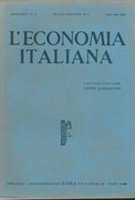 L' economia italiana. Rassegna mensile fascista di politica ed economia corporativa. Anno XXIV, n. 5, maggio 1939 Direttore Luigi Lojacono
