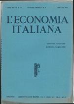 L' economia italiana. Rassegna mensile fascista di politica ed economia corporativa. Anno XXVII, n. 10, ottobre 1942 Direttore Luigi Lojacono
