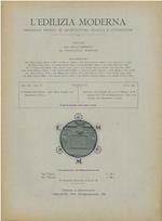 L' edilizia moderna, periodico mensile di architettura pratica e costruzione, Anno XVI, fascicolo IV, aprile 1907