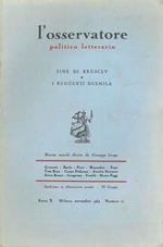 L' osservatore politico letterario. Rivista mensile diretta da Giuseppe Longo. 1964/11. In evidenza: Fine di Kruscev. I ruggenti duemila