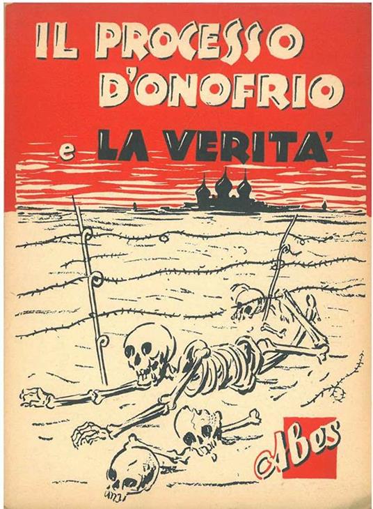 Il processo d'Onofrio e la verità - copertina
