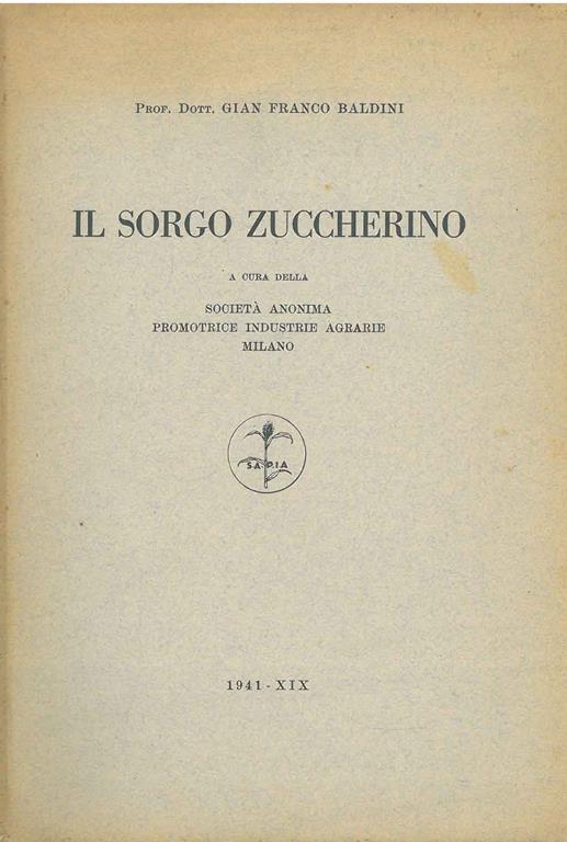 STUDIO BIBLIOGRAFICO ORFEO LIBRERIA ANTIQUARIA S.A.S.