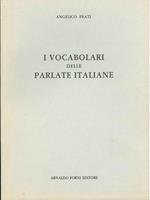I vocabolari delle parlate italiane