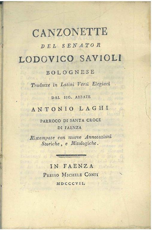 STUDIO BIBLIOGRAFICO ORFEO LIBRERIA ANTIQUARIA S.A.S.