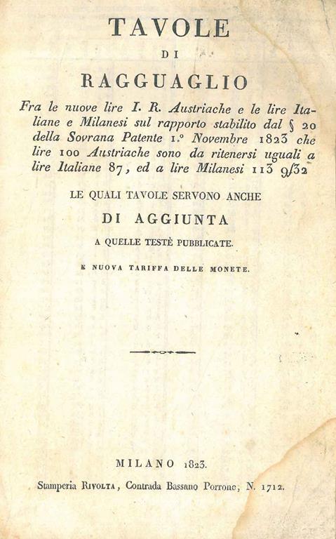 STUDIO BIBLIOGRAFICO ORFEO LIBRERIA ANTIQUARIA S.A.S.