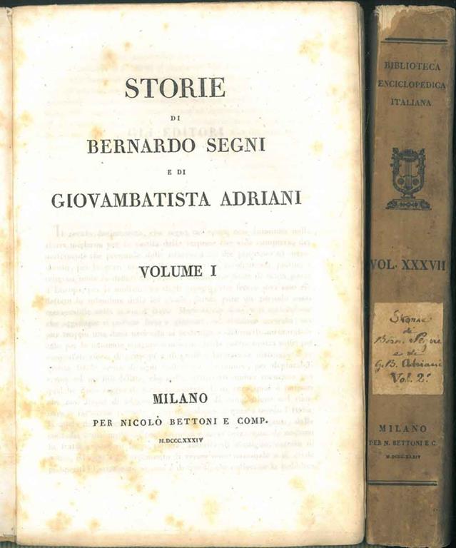 STUDIO BIBLIOGRAFICO ORFEO LIBRERIA ANTIQUARIA S.A.S.