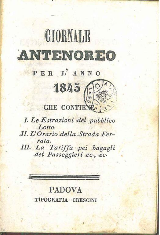STUDIO BIBLIOGRAFICO ORFEO LIBRERIA ANTIQUARIA S.A.S.