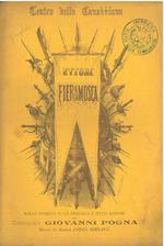 Ettore Fieramosca. Ballo storico in un prologo ed 8 quadri. Teatro della Canobbiana. 1880