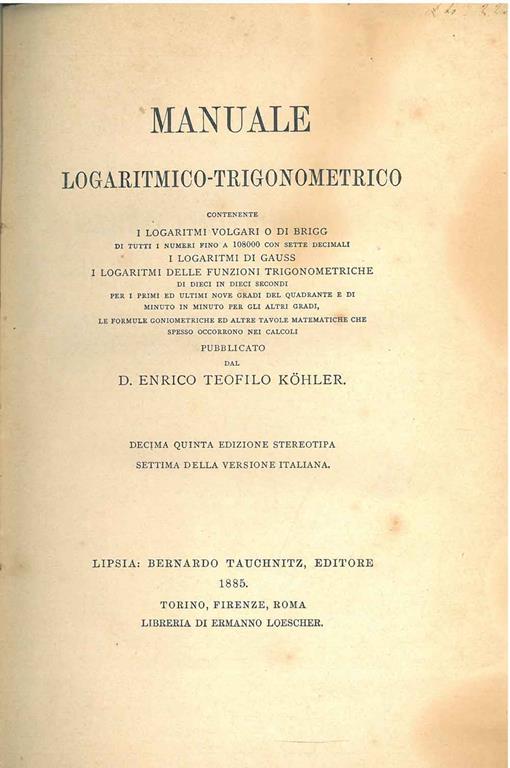 STUDIO BIBLIOGRAFICO ORFEO LIBRERIA ANTIQUARIA S.A.S.