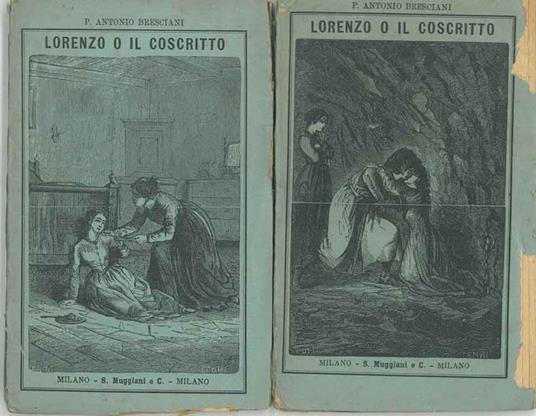 Lorenzo o il coscritto. Racconto ligure dal 1810-1814 - Antonio Bresciani - copertina