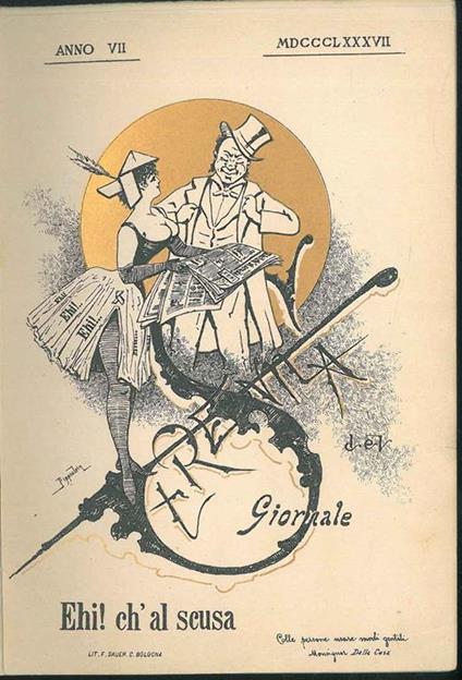 Strenna del Giornale. Ehi! ch'al scusa - copertina