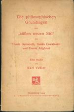 Die philosophischen Grundlagen zum suben neuen Stil des Guido Guinicelli, Guido Cavalcanti und Dante Alighieri