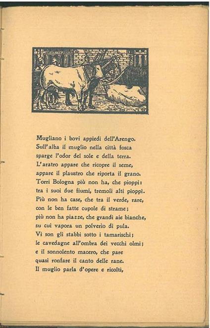 Le canzoni di Re Enzio. La canzone del carroccio - Pascoli Giovanni - copertina