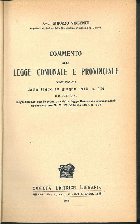 STUDIO BIBLIOGRAFICO ORFEO LIBRERIA ANTIQUARIA S.A.S.