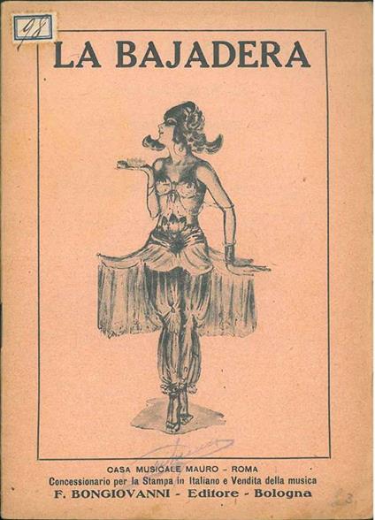 La Bajadera - Julius Brammer - copertina