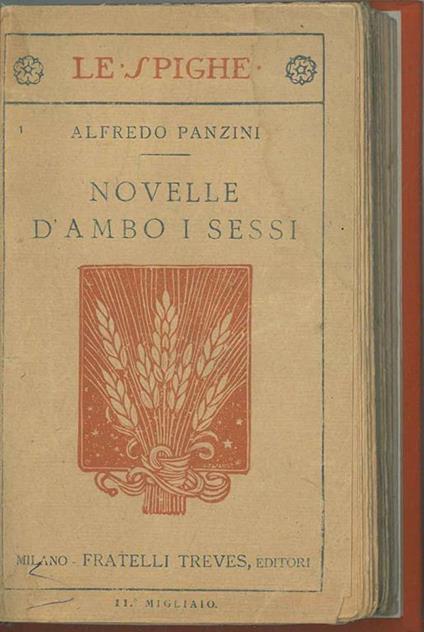 Novelle d'ambo i sessi - Alfredo Panzini - copertina
