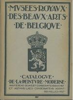 Musées Royaux des beaux-arts de Belgique : catalogue de la peinture moderne