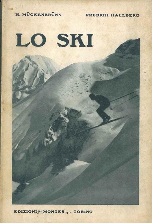 Lo ski - H. Muckenbrunn - copertina