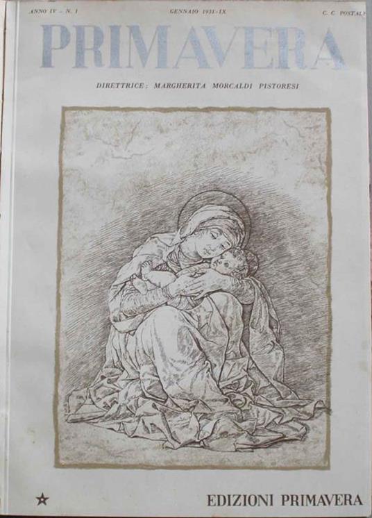 Primavera, Anno iv - copertina