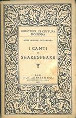 I canti di Shakespeare